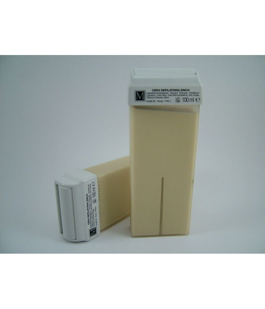 Confezione 12 Rullo Cera Miele Zinco Titanio 100ml Depilazione Rullo Ceretta         