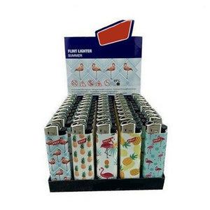 Trade Shop - Confezione 50 Pezzi Accendini Elettronici Ricaricabili Prof Summer 40804552 -