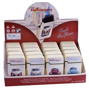 Trade Shop - Confezione Box 20 Pz Accendini Elettronici Ricaricabili Auto D'epoca Tempesta -