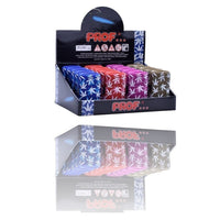 Trade Shop - Confezione Box 20 Pz Accendini Elettronici Ricaricabili Capsule Leaves -