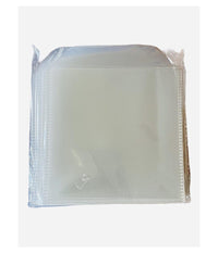 Confezione Da 100 Buste Trasparenti In Plastica Per Cd Dvd Custodie Da 100 Micron         