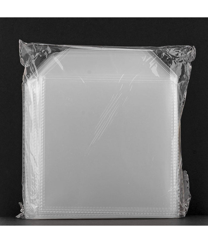 Confezione Da 100 Buste Trasparenti In Plastica Per Cd Dvd Custodie Da 100 Micron         
