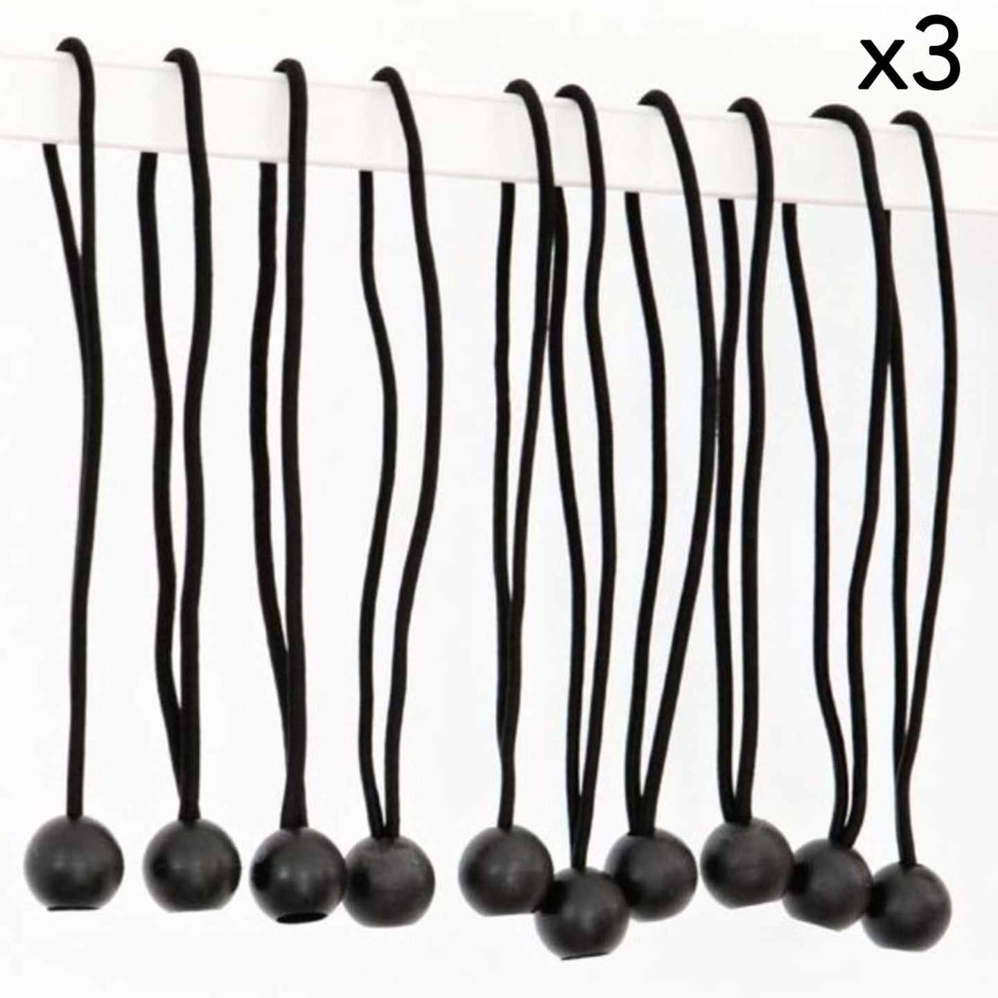 IDMarket - Confezione da 30 corde elastiche express