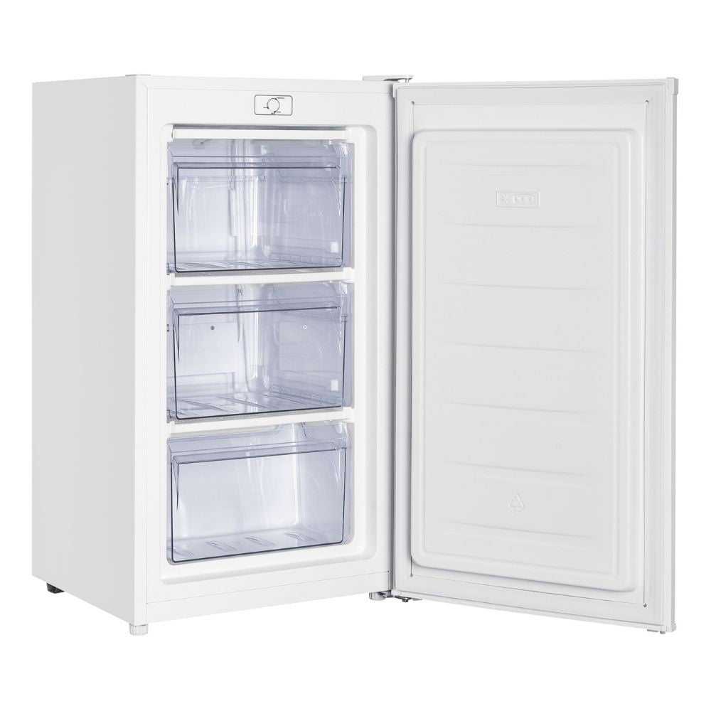 Congelatore verticale 3 cassetti DCV08SM3WE0 60 lt classe E bianco Daya