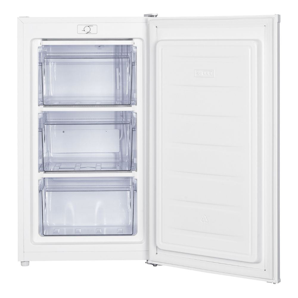 Congelatore verticale 3 cassetti DCV08SM3WE0 60 lt classe E bianco Daya