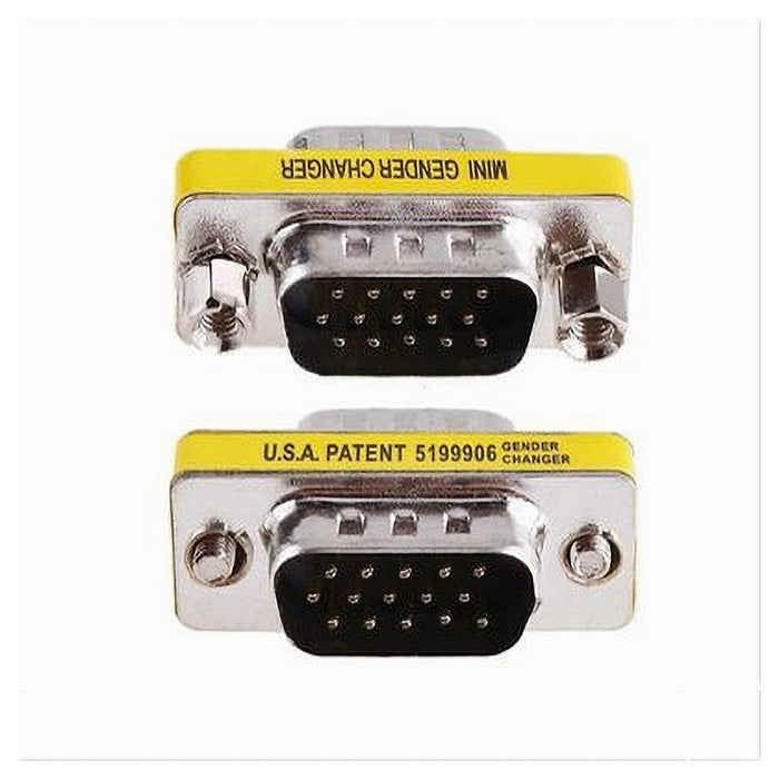 Connettore Adattatore Convertitore Accoppiatore Vga Maschio-maschio Video C-059         