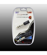Connettore Adattatore Jack Cuffia Microfono Aux6.5mm-3.5mm Stereo Maxtech C-ja02         