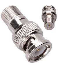 Connettore Adattatore Maschio Bnc / Presa Sat Femmina Telecamere Maxtech C-002         