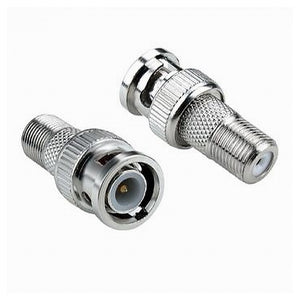 Connettore Adattatore Maschio Bnc / Presa Sat Femmina Telecamere Maxtech C-002         