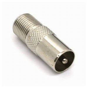Connettore Antenna Satellitare Adattatore Collegamento Cavo Coassiale Tv C-078         