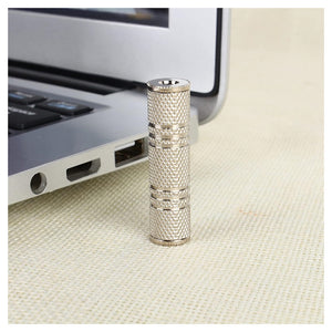 Connettore Aux 3.5mm Adattatore Femmina/femmina Stereo Audio Accoppiatore C-035         