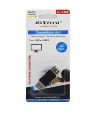 Connettore Dati Adattatore Usb Maschio-usb Femmina Presa Accoppiatore Cavo C-060         
