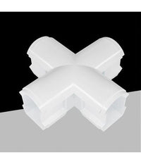 Connettore Giunto A X Per Connessioni Plafoniere Lineari Raccordabili Yl20-x         