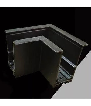 Connettore Giunto Angolare Curva Nero Per Binario Magnetico 48v Accessori Tk670-l         