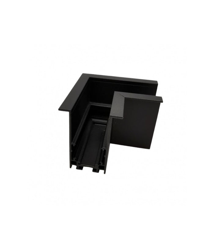 Connettore Giunto Angolare Curva Nero Per Binario Magnetico 48v Accessori Tk670-l         