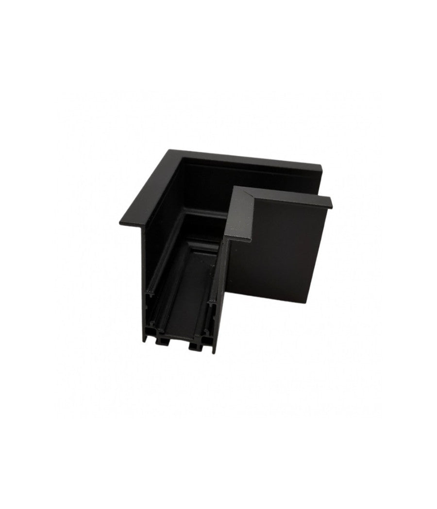 Connettore Giunto Angolare Curva Nero Per Binario Magnetico 48v Accessori Tk670-l         