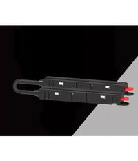 Connettore Giunzione Angolare Installabile Guida Binario Magnetico Nero 48v Mk-j         