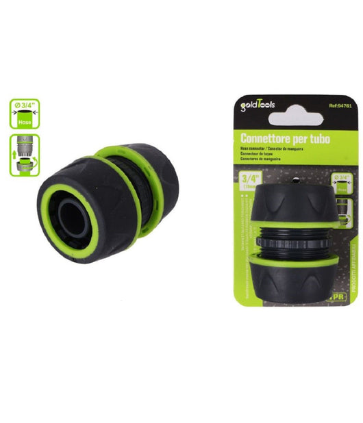 Connettore Giunzione Tubi Da 3/4" Innesto Riparatore Con Inserti In Gomma 94761         