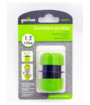 Connettore Giunzione Tubi Da 3/4â€³ Innesto Riparatore In Plastica Giardino 92172         