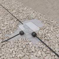 Connettore stagno IP68 per illuminazione esterna - Forma a T - Alta sicurezza 16A 240V Beneito & Faure - Spina, attacco