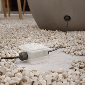 Connettore stagno IP68 per illuminazione esterna - Forma Lineare - Alta sicurezza 16A 240V Beneito & Faure - Spina, attacco