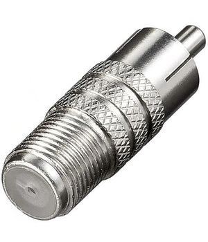 Trade Shop - Connettore Rca Maschio / Satellitare Femmina Adattatore Televisore Maxtech C-009 -