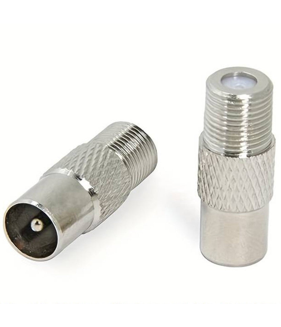 Connettore Satellitare Per Adattatore Maschio A Spinotto Femmina Tv Maxtech C-011         
