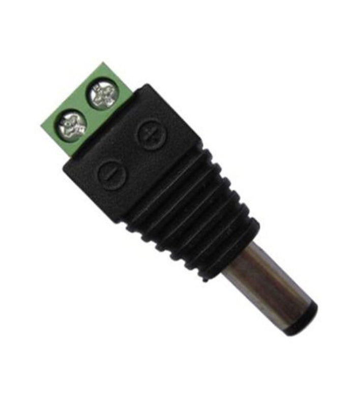 Connettore Spinotto Per Striscia Led Per Chiudere Alimentazione Maschio+femmina         