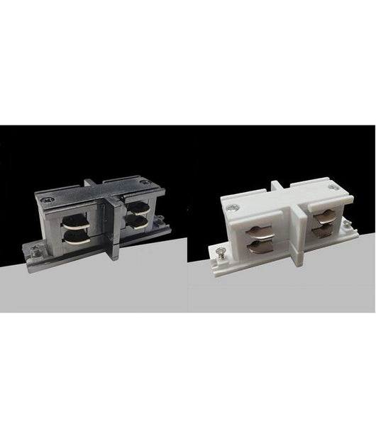 Connettore Tipo I Dritto Giunto Per Binario Trifase Colore Bianco Nero Gf068-d         