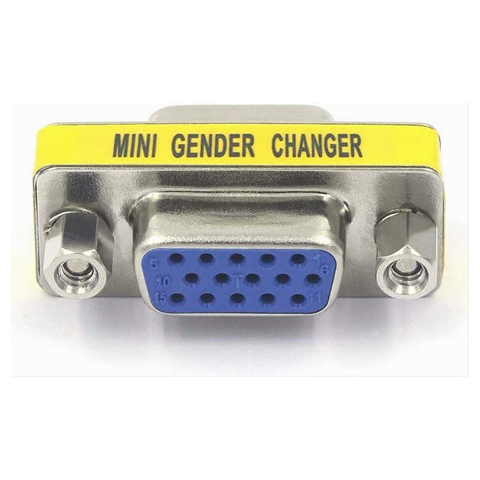 Connettore Vga Femmina A Femmina Video 720p Adattatore Prolunga Cavo Tv C-058         