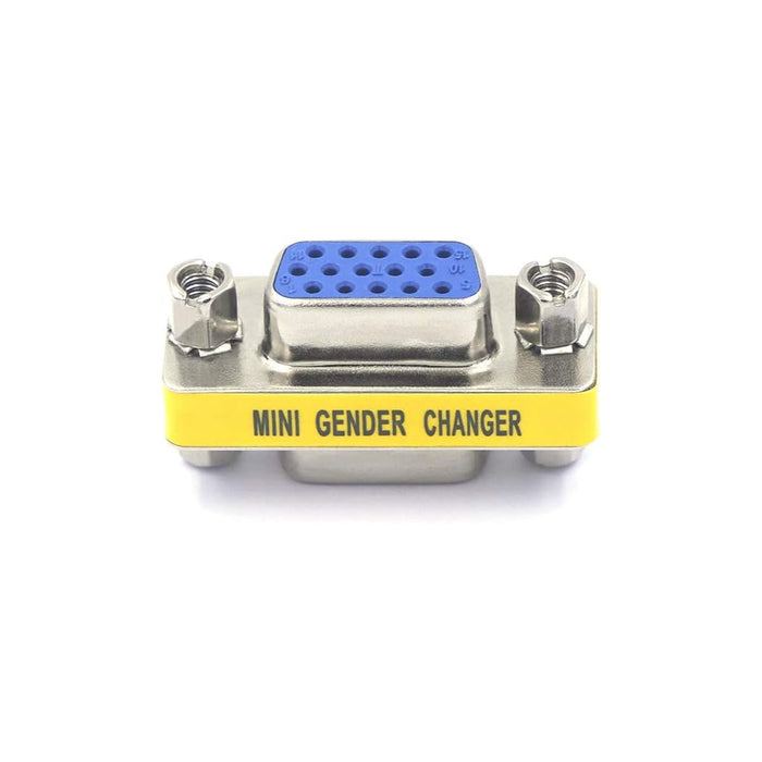 Connettore Vga Femmina A Femmina Video 720p Adattatore Prolunga Cavo Tv C-058         