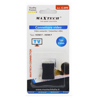 Connettore Video Adattatore Accoppiatore Hdmi Femmina - Hdmi Femmina Tv C-099         