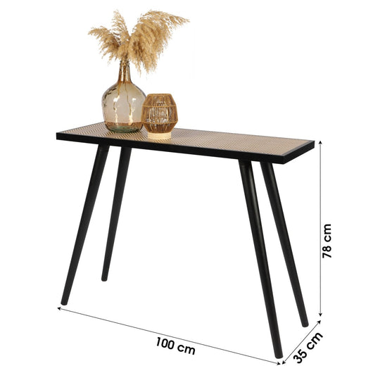 Consolle di ingresso stile design 100x35x78 cm - Collezione BRISTOL