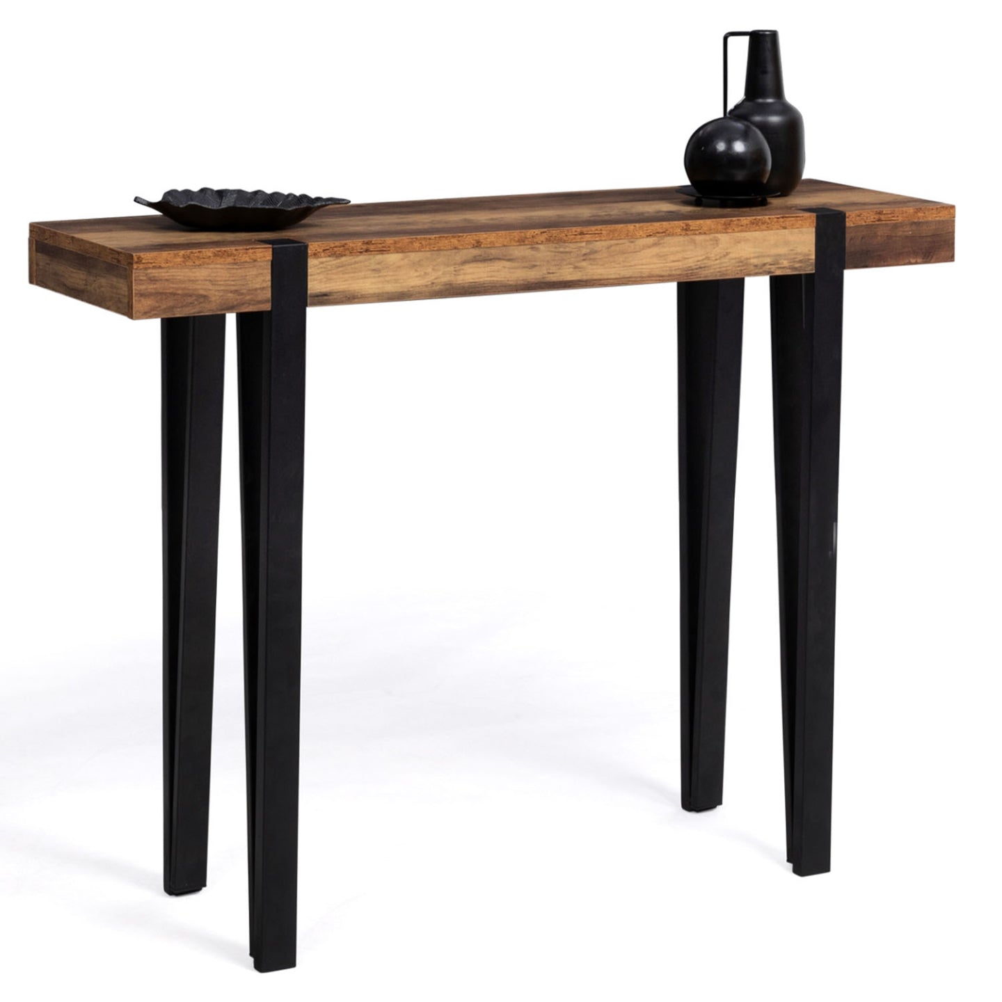 IDMarket - Console in legno AUSTRIA con gamba a perno