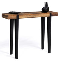 IDMarket - Console in legno AUSTRIA con gamba a perno