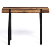 IDMarket - Console in legno AUSTRIA con gamba a perno