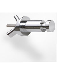 RAWELL Consolle Regolabile per Radiatore in Acciaio Inox 3,2x3,2x8cm