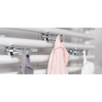 RAWELL Consolle Regolabile per Radiatore in Acciaio Inox 3,2x3,2x8cm