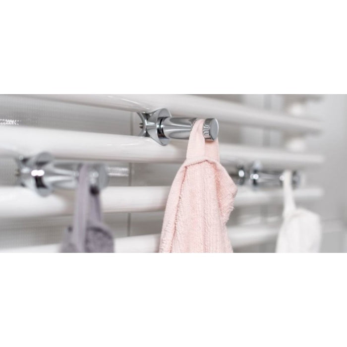 RAWELL Consolle Regolabile per Radiatore in Acciaio Inox 3,2x3,2x8cm