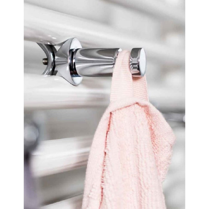 RAWELL Consolle Regolabile per Radiatore in Acciaio Inox 3,2x3,2x8cm