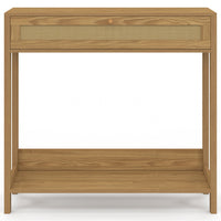 IDMarket - Consolle a 1 cassetto HANAE effetto canna naturale