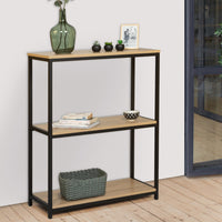 IDMarket - Consolle a 3 livelli di design industriale DETROIT