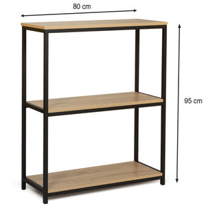 IDMarket - Consolle a 3 livelli di design industriale DETROIT