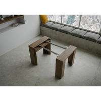 Consolle allungabile 90x48/204 cm Basic Small - Noce