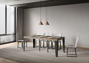 Consolle allungabile 90x40/300 cm Flame Premium tortora