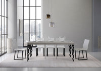 Consolle allungabile 90x40/300 cm Karamay Premium tortora