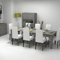 Consolle allungabile Natron 50x90 cm colore cemento