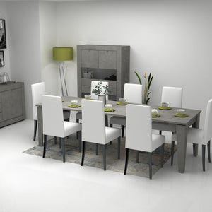 Consolle allungabile Natron 50x90 cm colore cemento