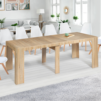IDMarket - Consolle allungabile ORLANDO, 14 persone, 300 cm, legno effetto faggio