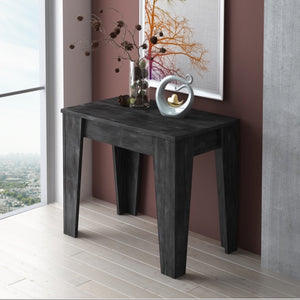 Consolle allungabile Petra 90x53,6x75,2H cm colore grigio cemento